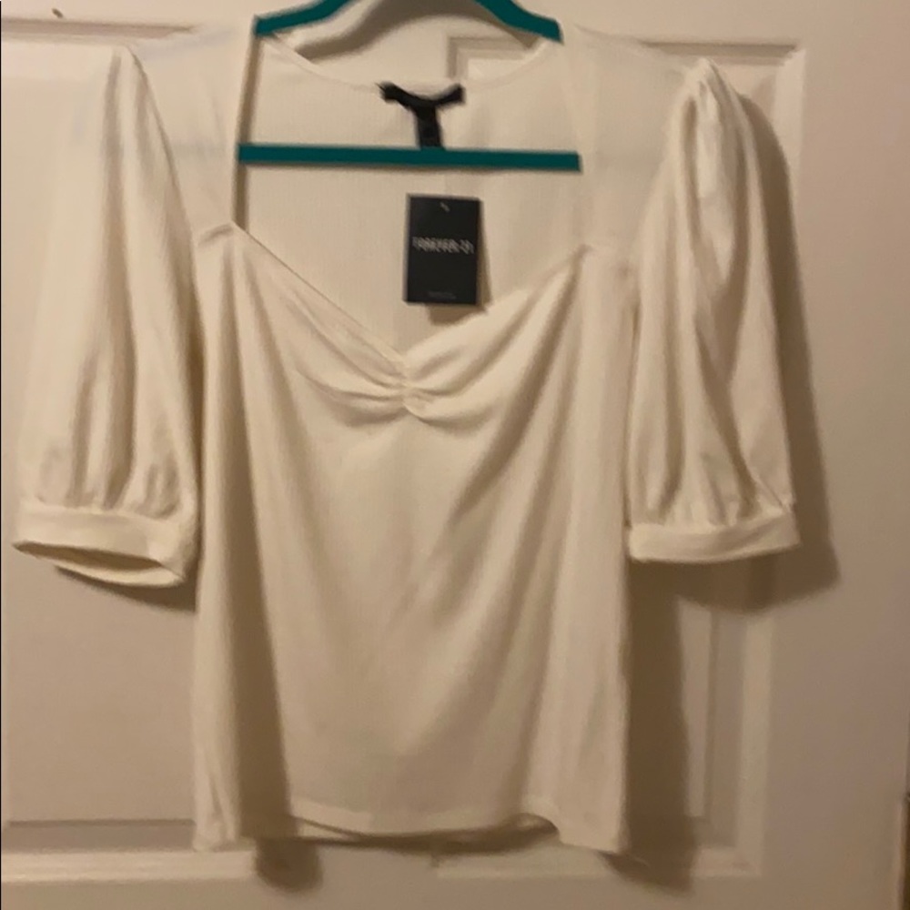 Ribbed knit top - Large